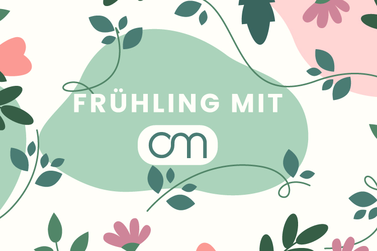 Banner-Frühlung Frühling mit O-Med